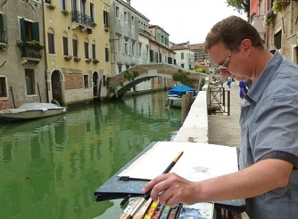 Kurzvideo: Malen in Venedig