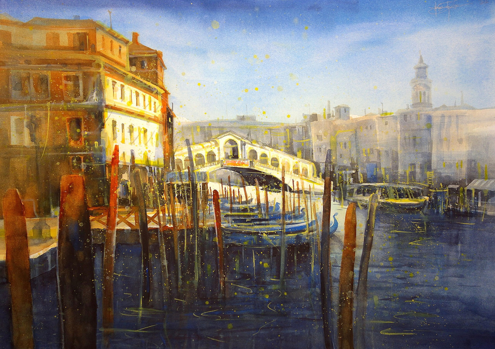 Ponte Di Rialto, Venedig